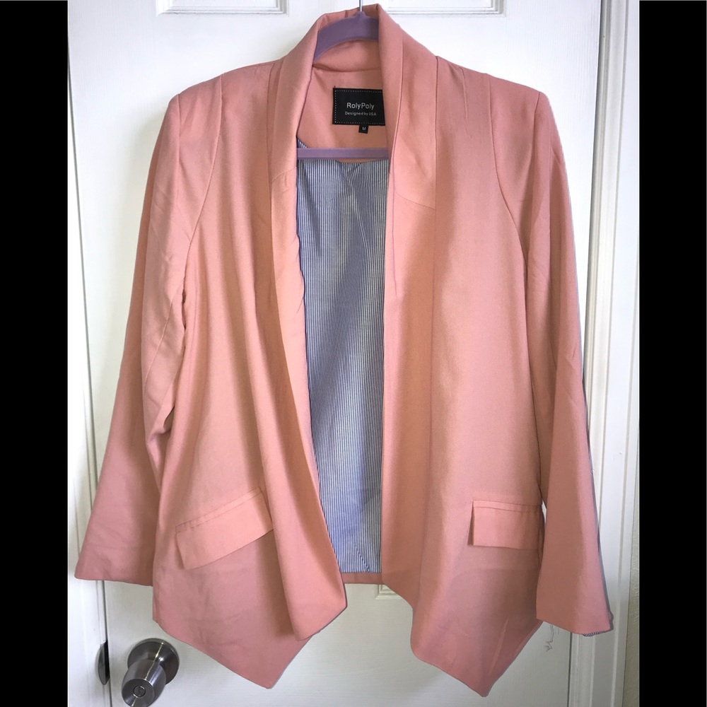 Roly Poly Blush Blazer. Size Medium - image 2